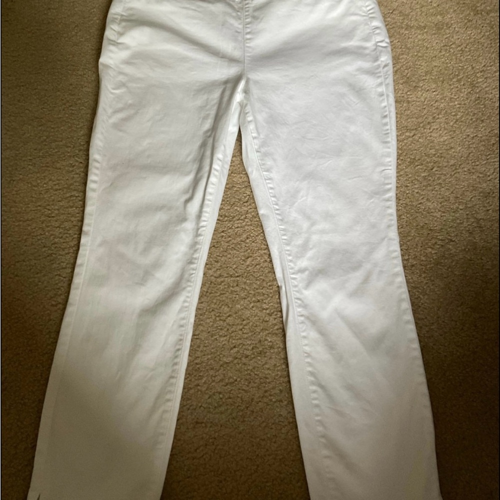 NYDJ Cream Trousers